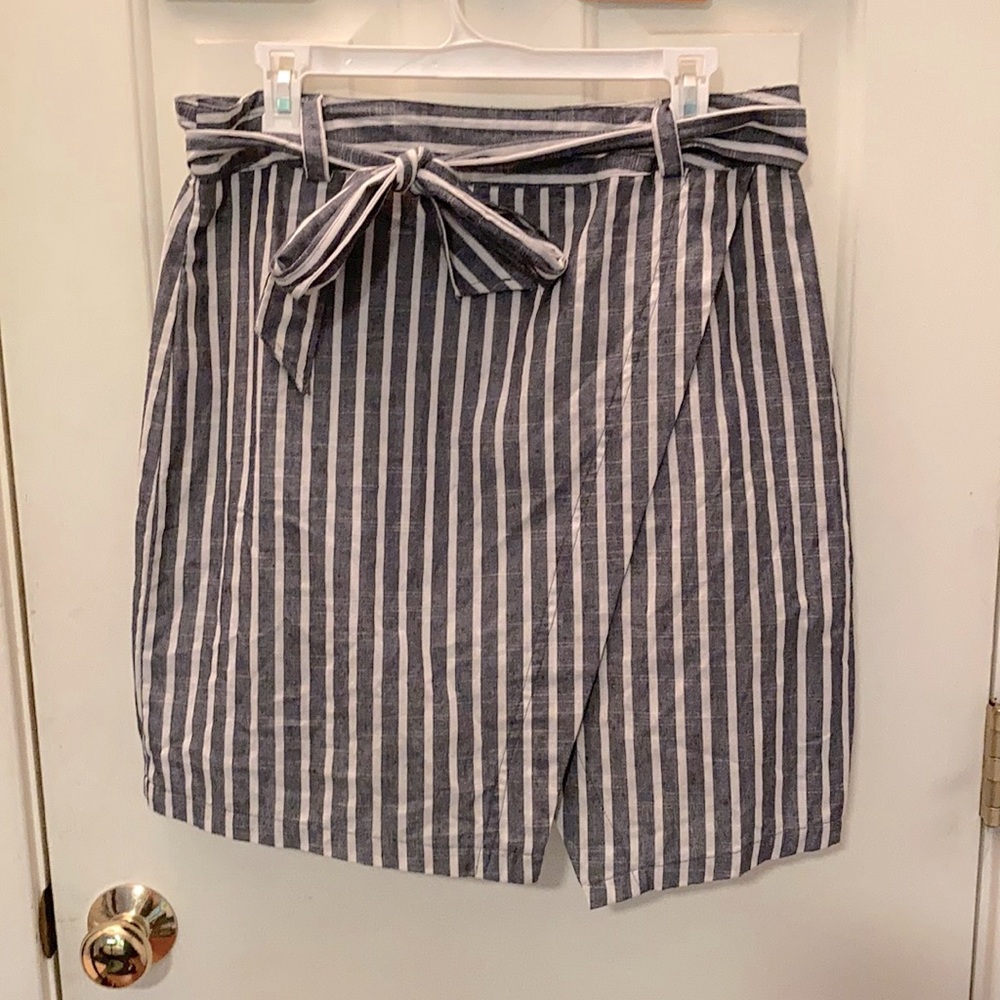Striped Mini Skirt